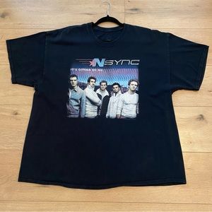 Oversized N*sync shirt